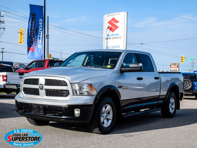  2014 Ram 1500 Outdoorsman Crew Cab 4x4 ~Bluetooth ~Backup Cam in Cars & Trucks in Barrie