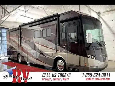 The 2013 Winnebago Journey 34B is a luxury Class A diesel motorhome designed for comfort and perform...