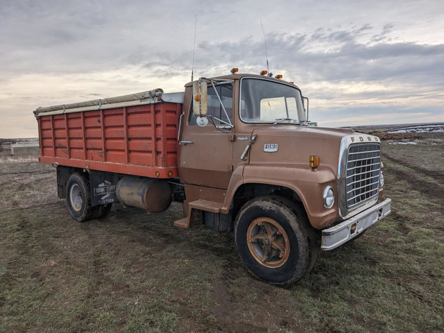 1975 Ford S/A Day Cab Grain Truck 700 in Heavy Trucks in Edmonton - Image 3