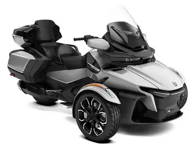 2025 Can-Am Spyder RT LIMITED Introducing the 2025 Can-Am Spyder RT LIMITED in stunning HYPER SILVER...