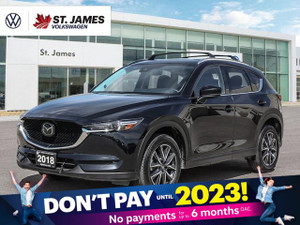 2018 Mazda CX-5 GT | ACCIDENT FREE CARFAX | POWER SUNROOF | HEADS-UP DISPLAY