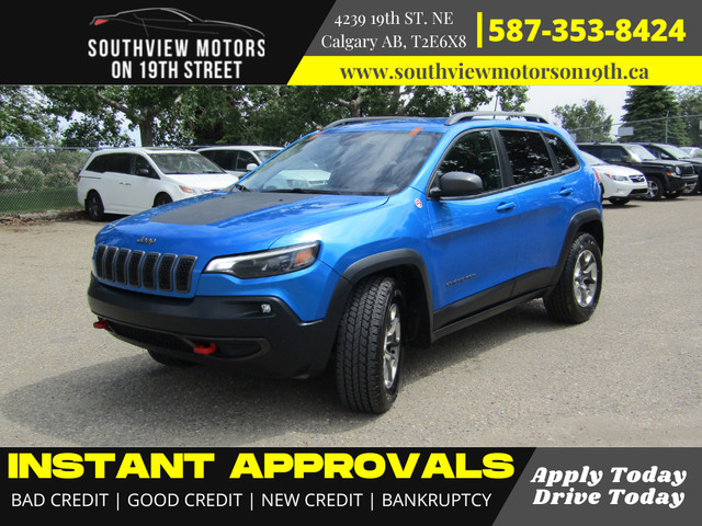 2019 Jeep Cherokee TRAILHAWK-4X4 *FINANCING AVAILABLE* in Cars & Trucks in Calgary