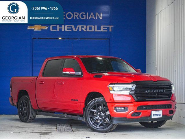 2022 Ram 1500 Sport- Pano Roof - Heated Seats & Steering - 4x4 in Cars & Trucks in Barrie