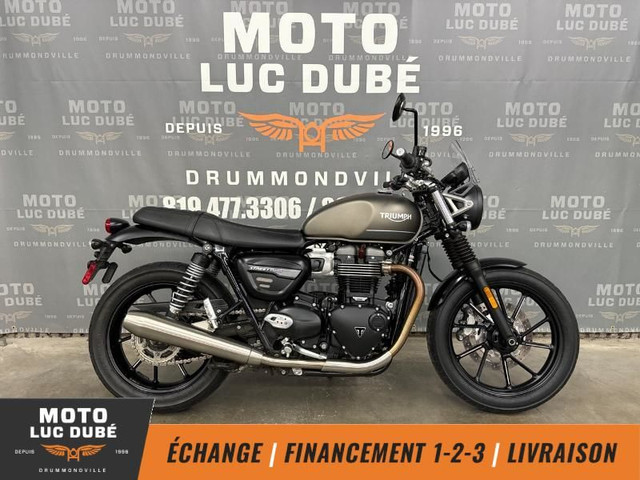 2022 Triumph Street Twin 900 ABS in Street, Cruisers & Choppers in Drummondville