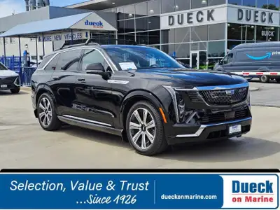 Plug in our 2025 Cadillac Escalade IQ Luxury 1 AWD to enjoy a luxurious SUV that's electric and icon...