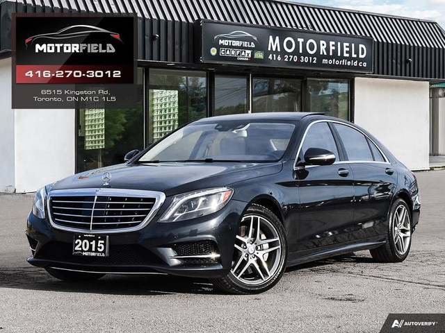 2015 Mercedes-Benz S-Class S550 4MATIC LWB AMG PKG *Distronic+,  in Cars & Trucks in City of Toronto