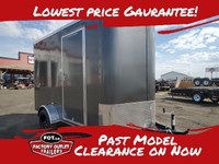 2023 FACTORY OUTLET TRAILERS RENTAL 6x10ft Enclosed Cargo