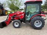 NEW 2024 T474HC Compact Acreage Tractor, Loader & Cab
