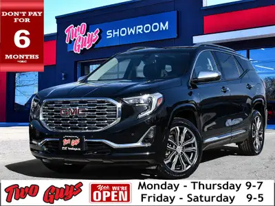 2019 GMC Terrain Denali Ebony Twilight Metallic *NEW TIRES*, *REMOTE START*, *PANORAMIC ROOF*, *NAVI...