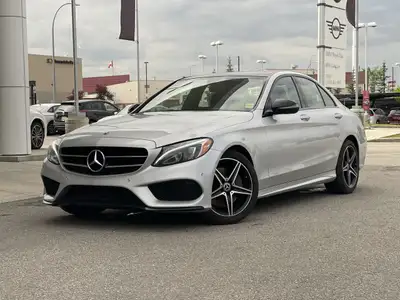 2018 Mercedes-Benz C-Class C 300 4MATIC® Iridium Silver Metallic PREMIUM PACKAGE SPORT PACKAGE 4MATI...