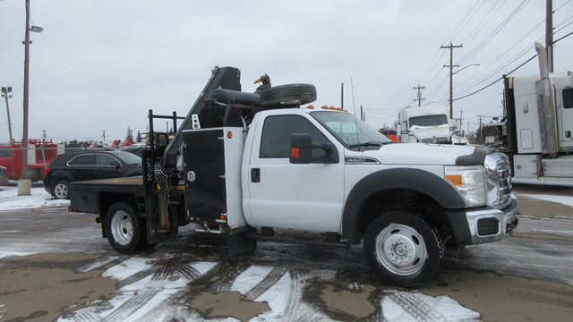 2014 Ford F-550 XLT REG CAB HIAB 077 BOOM & VMAC COMPRESSOR in Cars & Trucks in Edmonton - Image 4