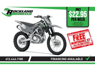 2025 Kawasaki KLX230R S Conçue pour la performance sur sentiers et le confort du pilote La 2025 Kawa...