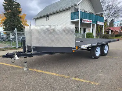 YEAR: 2025 MAKE: RAINBOW MODEL: EXCURSION TANDEM 2-PLACE SLED TRAILER SIZE: 8.5'X12'+2.5' V-NOSE AXL...
