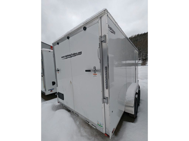  2023 Lightning LTF714TA2 7X14 BLANCHE in Cargo & Utility Trailers in Gaspé - Image 3