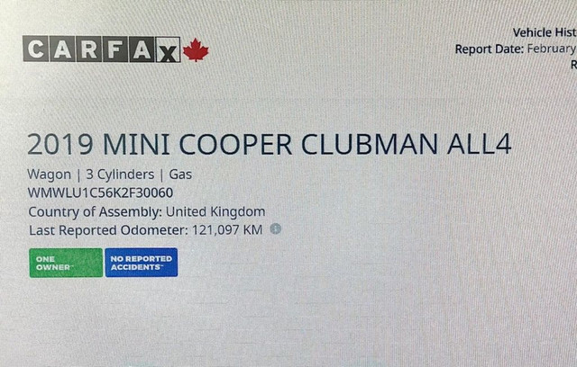 2019 Mini Clubman Cooper Clubman All4 AWD in Cars & Trucks in City of Montréal - Image 4