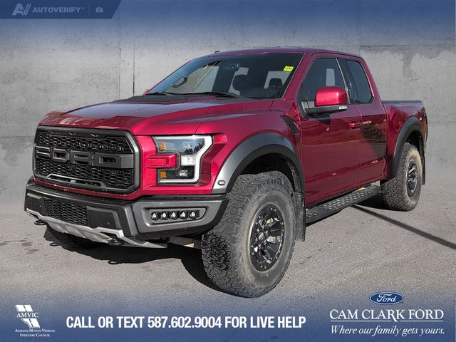 2017 Ford F-150 Raptor Raptor Super Cab, Leather Seats, Heate... in Cars & Trucks in Banff / Canmore