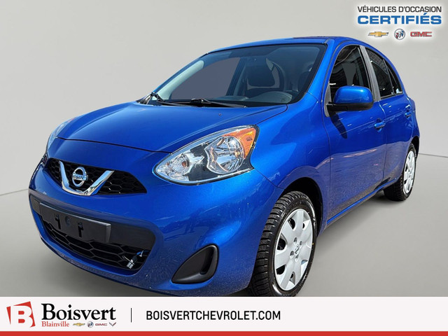 Nissan Micra SV/AUTOMATIQUE/GROUPE ELECTRIQUE/BAS KM/CERTIFIER in Cars & Trucks in Laval / North Shore