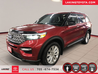 2020 Ford Explorer Limited 3rd Row SUV - Comfort for Everyone!
