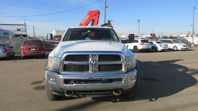 2014 Dodge RAM 5500 SLT CREW CAB WITH FASSI F80 BOOM CRANE in Heavy Equipment in Vancouver - Image 3