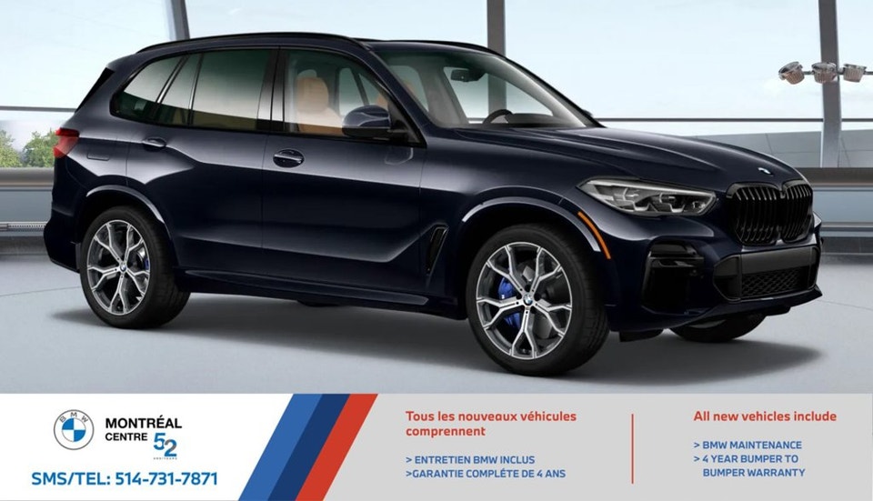 2023 BMW X5 xDrive40i, M Sport, Freins M, Roues M 21 po