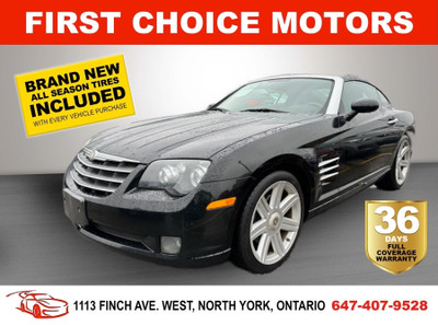 2004 CHRYSLER CROSSFIRE LIMITED ~AUTOMATIC, FULLY CERTIFIED WITH