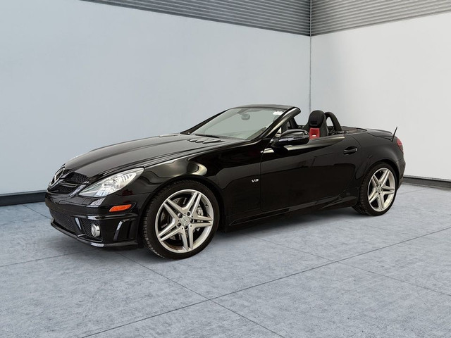 2009 Mercedes-Benz SLK-Class 5.5L AMG Decapotable Cuir rouge 355 in Cars & Trucks in Laval / North Shore - Image 3
