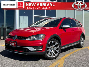 2017 Volkswagen Golf 4dr Wgn All Track | Leather | Alloys | Auto