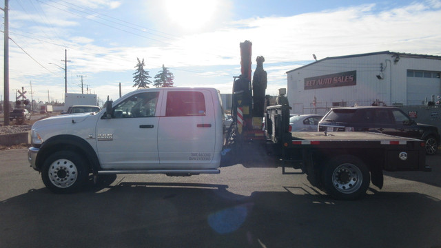 2014 Dodge RAM 5500 SLT CREW CAB WITH FASSI F80 BOOM CRANE in Cars & Trucks in Edmonton