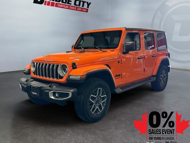 2025 Jeep Wrangler Sahara - Heated Seats - Remote Start in Cars & Trucks in Lethbridge