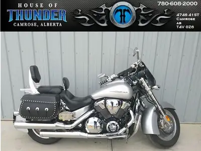 The 2005 Honda VTX1800N is a powerful cruiser with a bold, modern-retro look. Its massive 1795cc V-t...