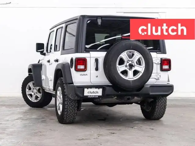 2019 Jeep Wrangler Unlimited Sport S 4x4 w/ Apple CarPlay & Andr in Cars & Trucks in Ottawa - Image 7