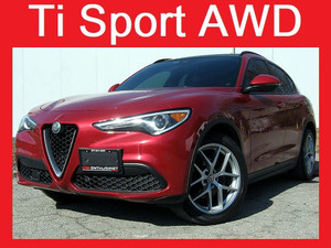 2018 Alfa Romeo Stelvio Ti Sport+Navi+Loaded
