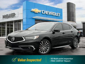 2018 Acura TLX Elite | AWD | Apple Carplay | Heated and Cooled Seats | Navigation |