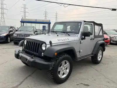 2016 Jeep Wrangler 4x4, Manuelle, V6 3.6L, 115000Km, Groupe Electrique Complet, Cruise Controle, Cli...