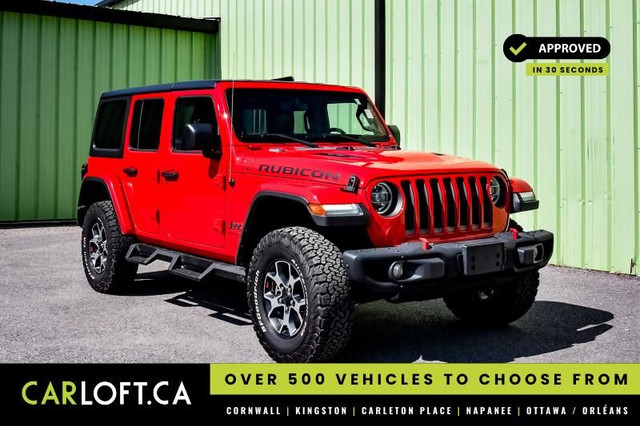 2019 Jeep Wrangler Unlimited Rubicon • NAV • HEATED LEATHER in Cars & Trucks in Cornwall