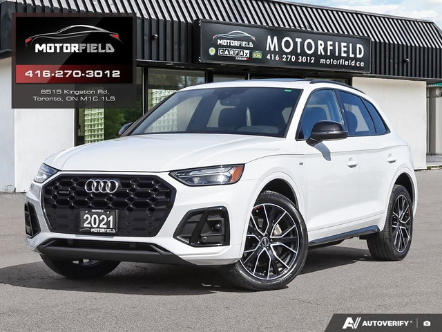 2021 Audi Q5 Progressiv Black Optics PKG S Line *Accident-Free* in Cars & Trucks in City of Toronto