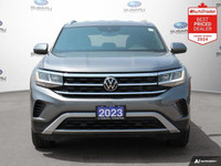 New Price! Odometer is 40747 kilometers below market average! Pure Gray 2023 Volkswagen Atlas Cross... (image 7)
