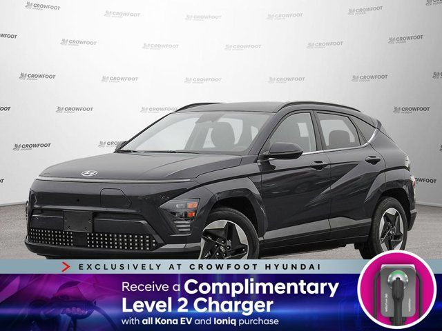 2024 Hyundai Kona Electric Ultimate FWD - Level 2 Charger in Cars & Trucks in Calgary