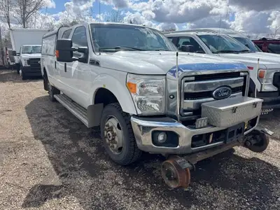 2016 Ford F-350 XLT Hi Rail Truck 6.2L Flex Fuel Gas Engine 4x4 Automatic Transmission Crew cab Work...