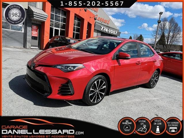 Toyota Corolla XSE, CUIR, TOIT, ANTI LOUVOI, MAG17 2019 in Cars & Trucks in St-Georges-de-Beauce - Image 4