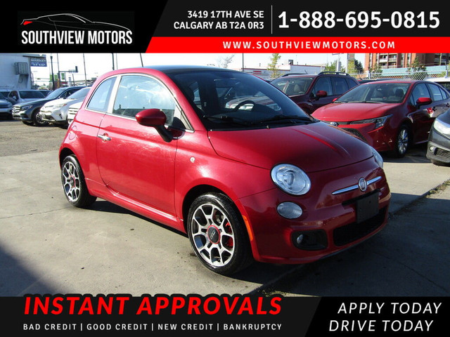  2013 Fiat 500 HB SPORT 5-SPEED 1.4L in Cars & Trucks in Calgary