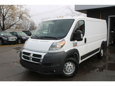  2018 Ram ProMaster Cargo Van 1500 Low Roof 136 WB, BLUETOOTH, C