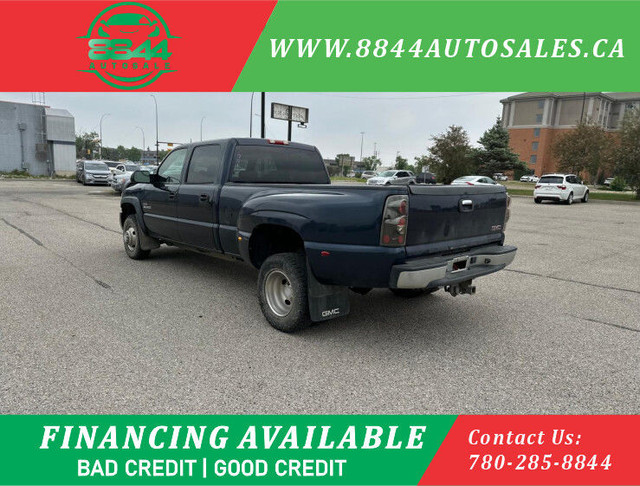 2005 GMC Sierra 3500 SLT 6.6L DURAMAX DIESEL, ALLISON TRANS, 4X4 in Cars & Trucks in Calgary - Image 3