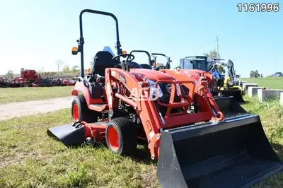 AS NEW! 4WD, KIOTI SL2420 LOADER & BUCKET, QUICK ATTACH, BELLY MOWER, FRONT GUARD, ROLLBAR, HYDROSTA...