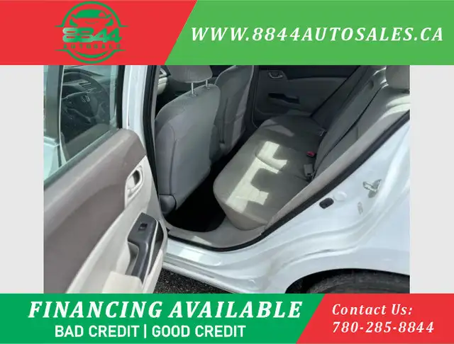 2012 Honda Civic LX 1.8L 4-CYL, AUTO, BLUETOOTH, A/C, POWER WIND in Cars & Trucks in Calgary - Image 11