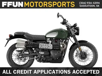 2023 Triumph Scrambler 900 Chrome Edition Brooklands GreenA unique take on a modern classic: this ex...