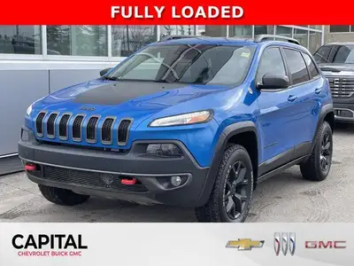 2018 Jeep Cherokee Trailhawk Leather Plus + DRIVER SAFETY