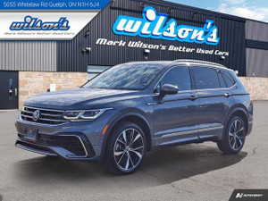 2024 Volkswagen Tiguan Highline R-Line AWD | Leather | Sunroof | Nav | 360 Camera | Fender Audio | Cooled Seats & More !