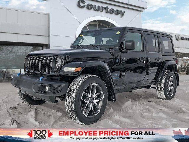 2024 Jeep Wrangler 4xe Sport S | Apple Carplay | Plug-in Hybrid in Cars & Trucks in Calgary
