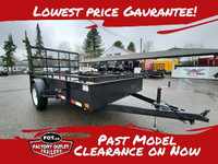 2024 Canada Trailers 6 x10ft Steel Side Utiltiy